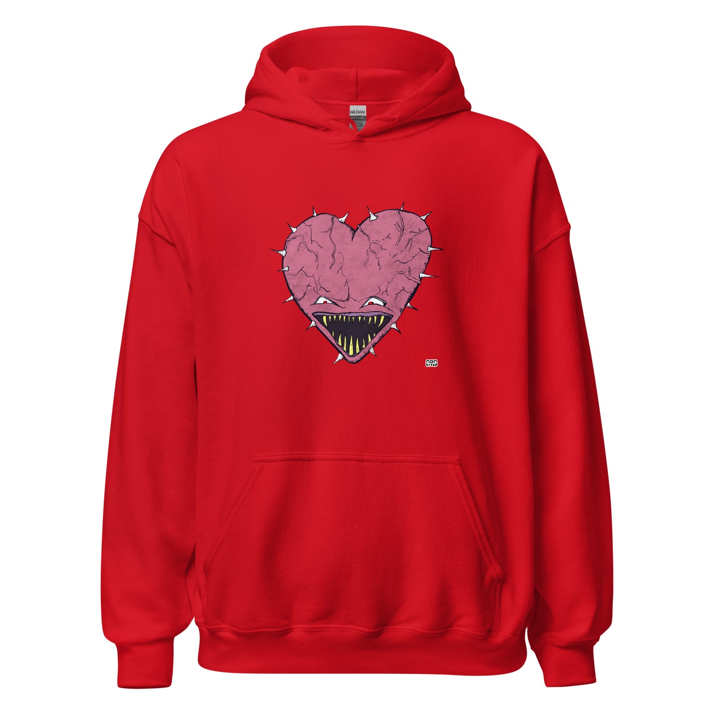 The Heart Face Hoodie