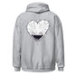 The Heart Face Hoodie (Back Print)