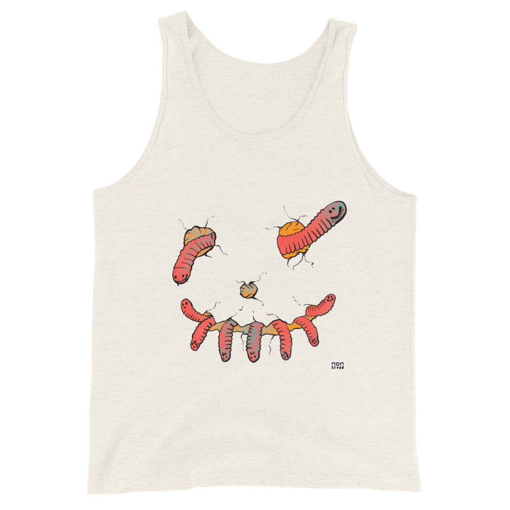 Worm face Tank Top