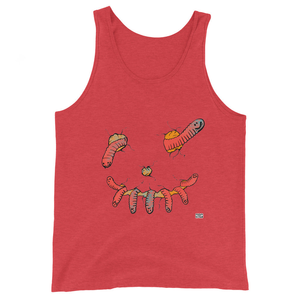 Worm face Tank Top