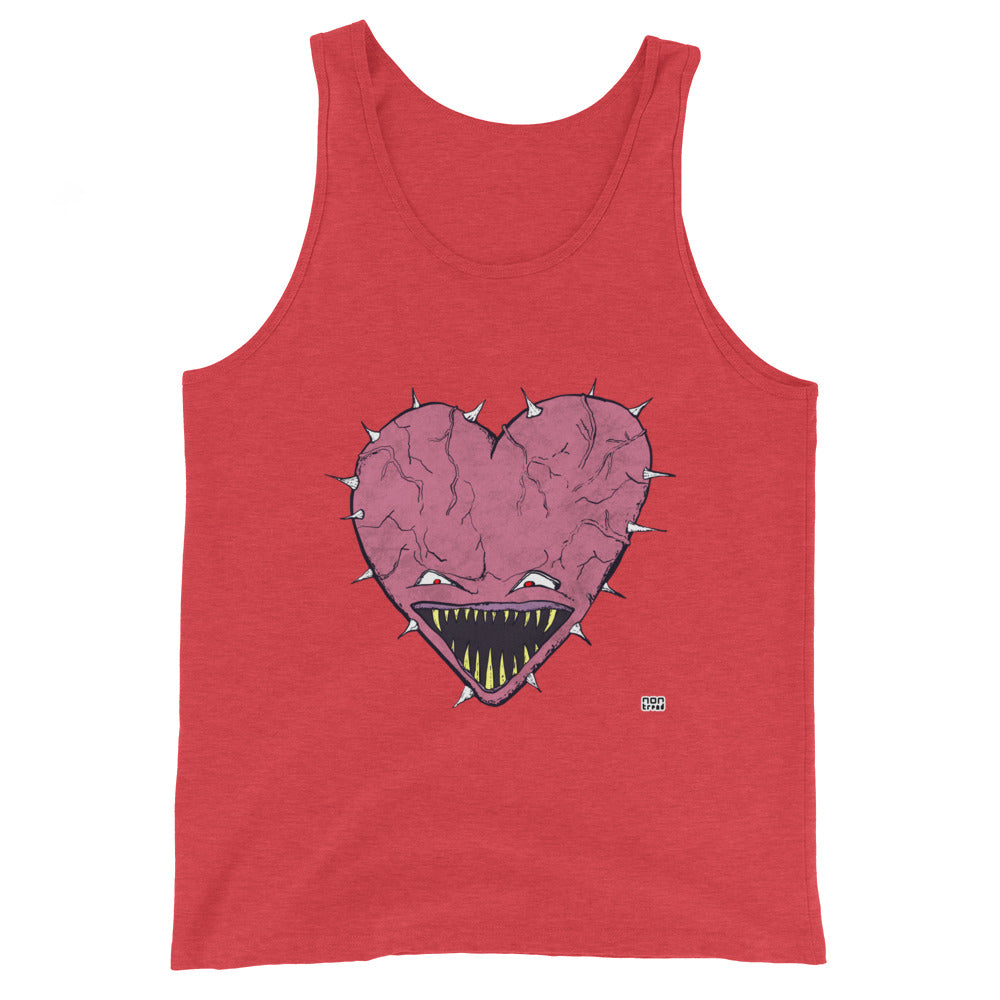 The Heart Face Tank Top