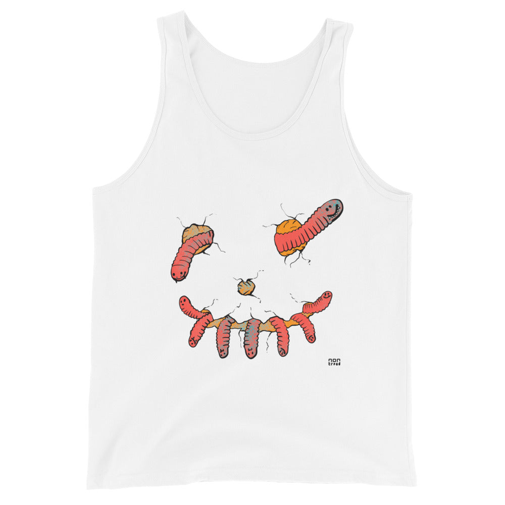 Worm face Tank Top