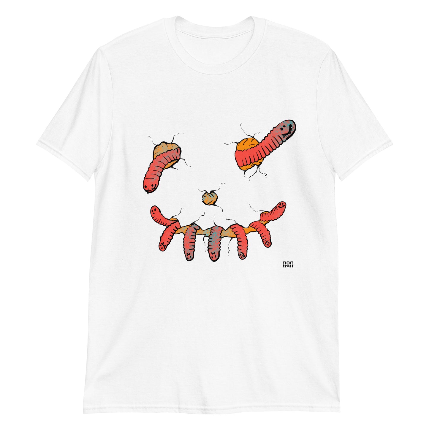 Worm face T-shirt