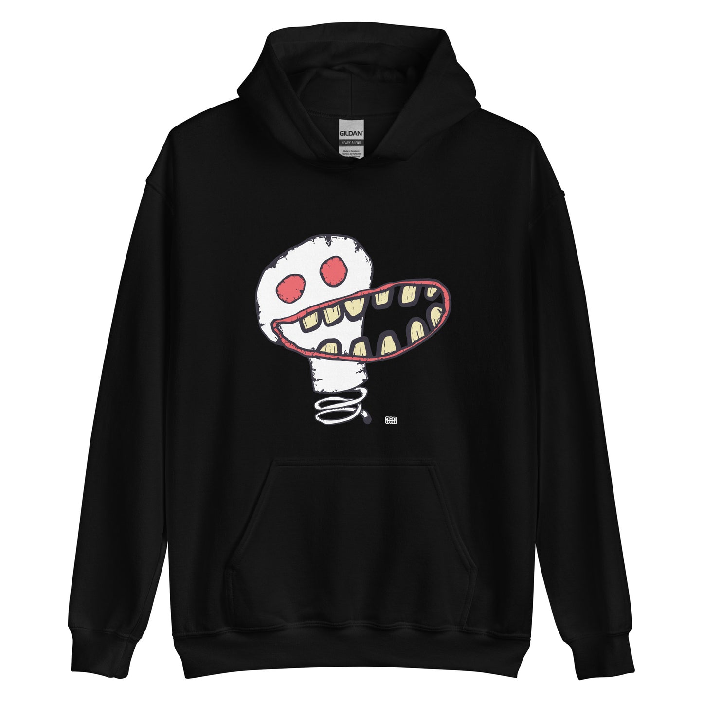 La sudadera con capucha de la cara sonriente