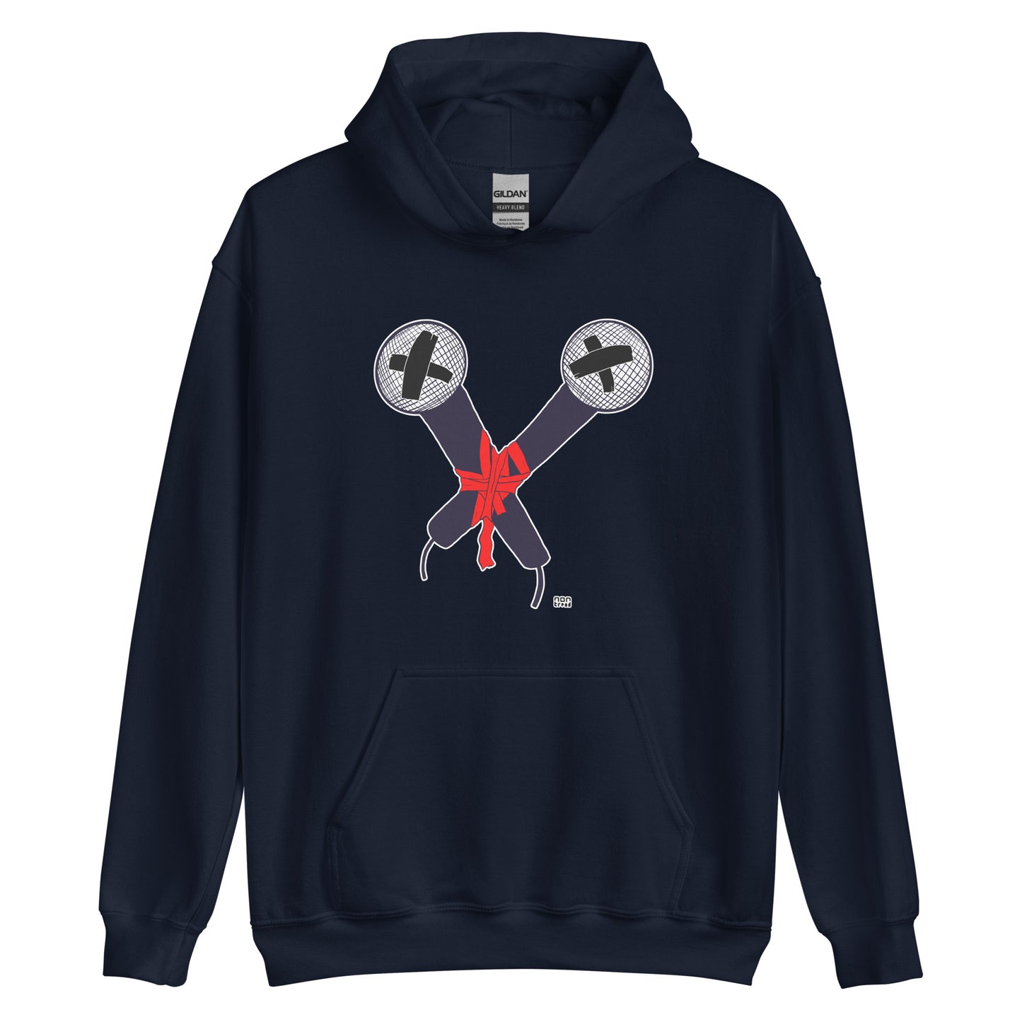 The Mics Face Hoodie